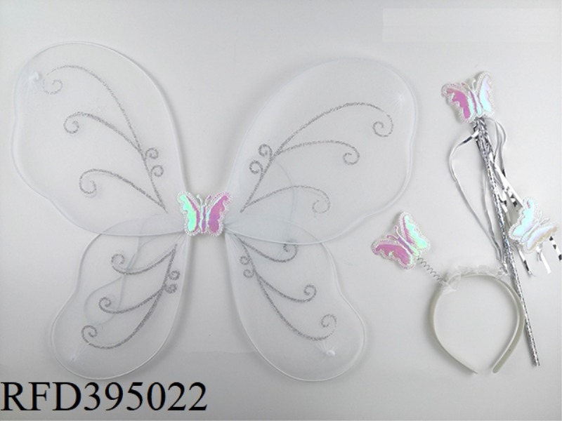 3-PIECE BUTTERFLY WINGS SET