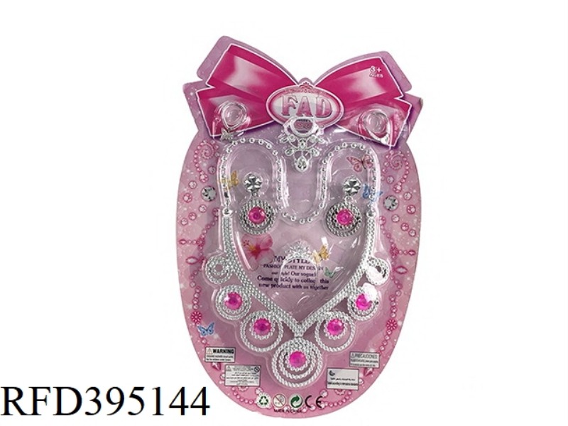 FIVE DIAMOND NECKLACE + JEWELRY