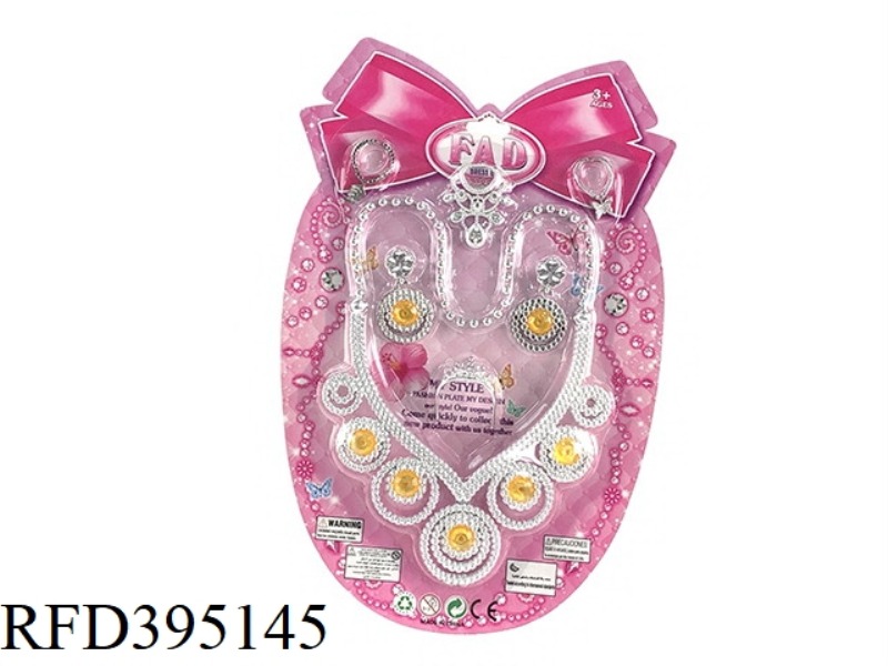 FIVE DIAMOND NECKLACE + JEWELRY