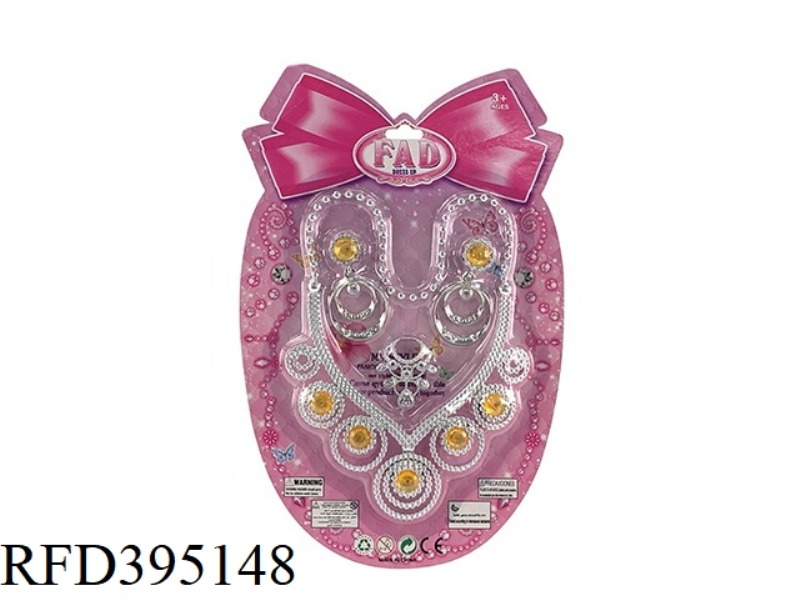 FIVE DIAMOND NECKLACE + JEWELRY