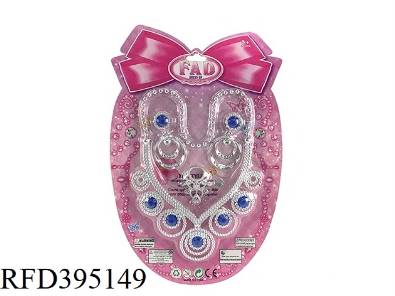 FIVE DIAMOND NECKLACE + JEWELRY