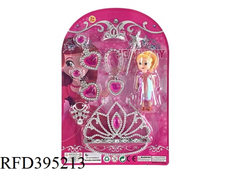 SHARP DIAMOND CROWN + LITTLE PRINCESS
