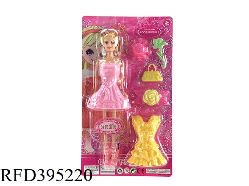 BARBIE + ROSE HAIRPIN