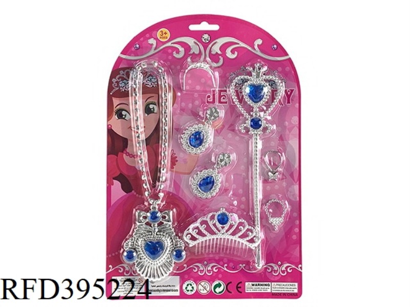 ANGEL NECKLACE + PEACH HEART CANE