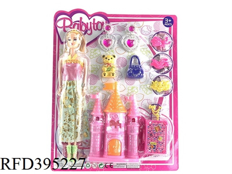 REAL BARBIE+CASTLE+GADGETS