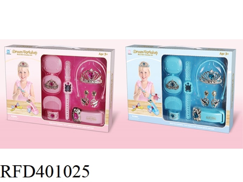 DIY BOWKNOT + WATCH ACCESSORIES (PINK/BLUE)