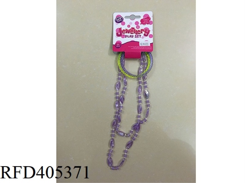 JEWELRY NECKLACE + BRACELET