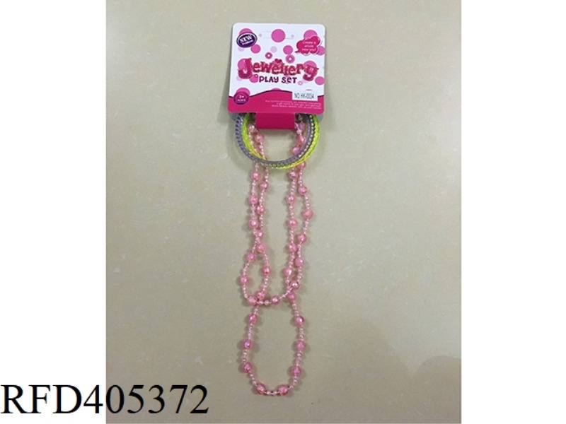 JEWELRY NECKLACE + BRACELET