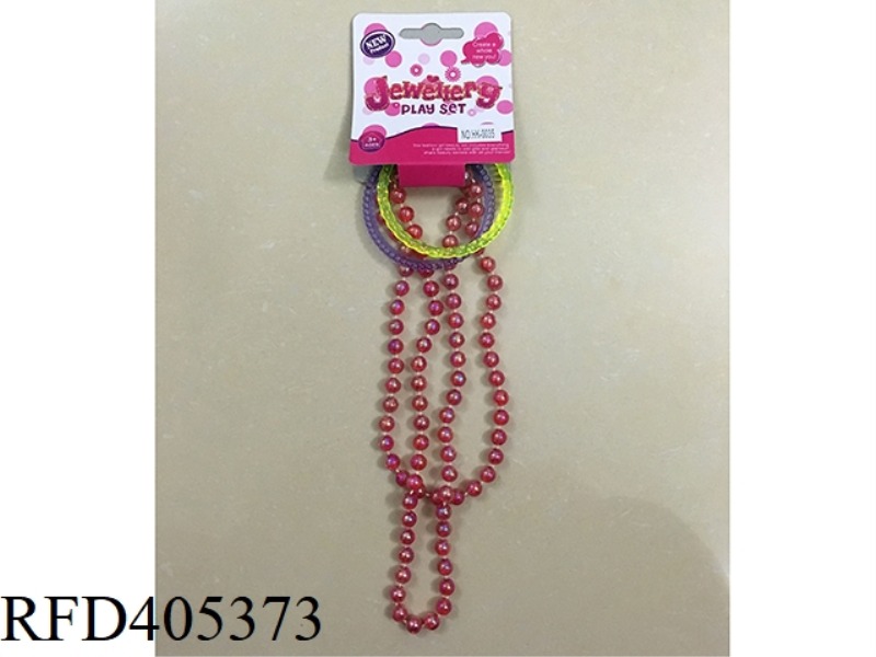 JEWELRY NECKLACE + BRACELET
