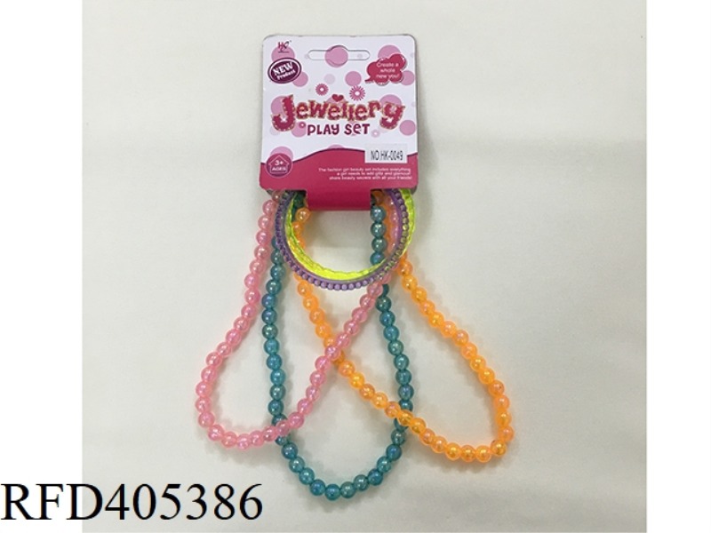 JEWELRY BRACELET NECKLACE + BRACELET