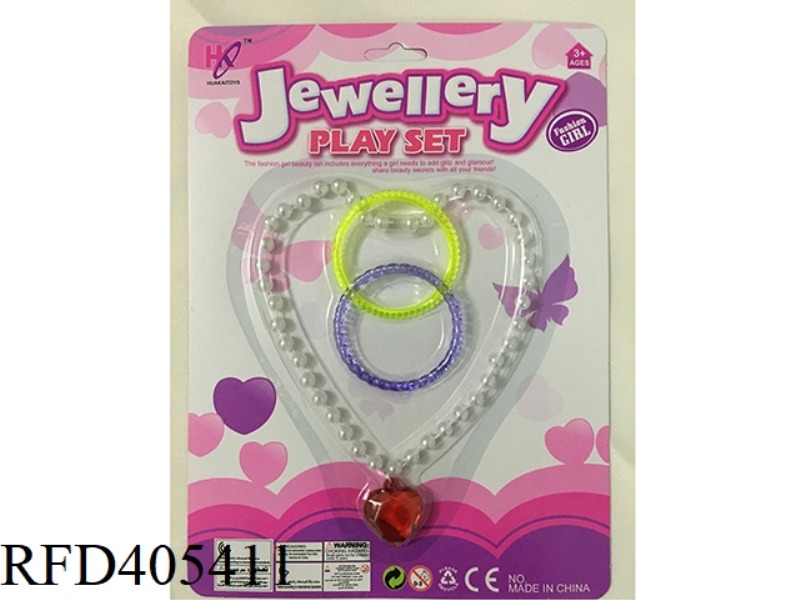 JEWELRY NECKLACE + BRACELET