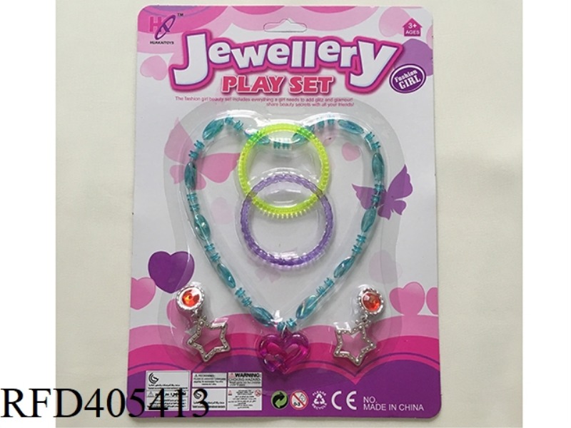 JEWELRY NECKLACE + BRACELET