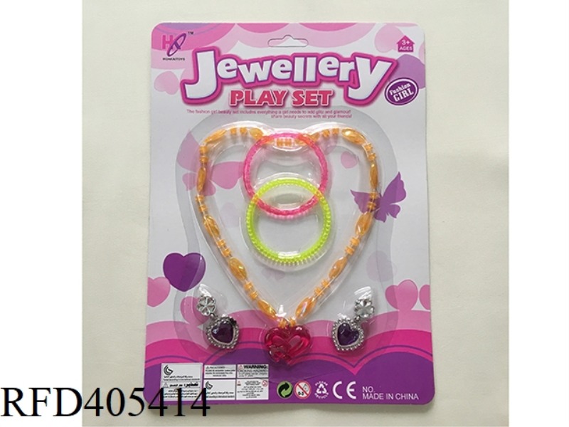 JEWELRY NECKLACE + BRACELET