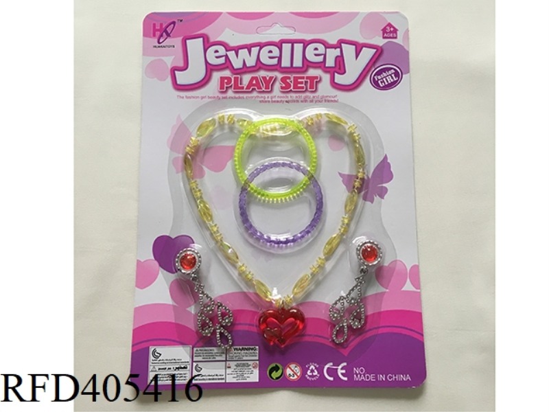 JEWELRY NECKLACE + BRACELET