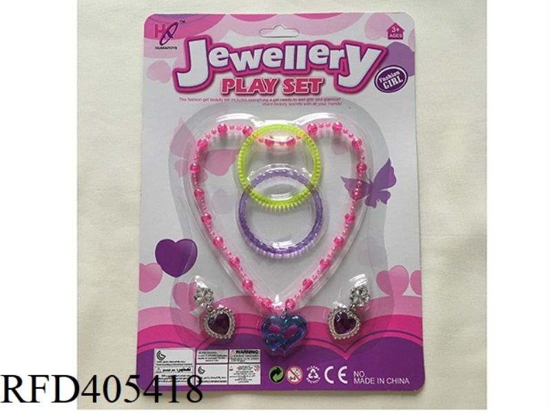 JEWELRY NECKLACE + BRACELET