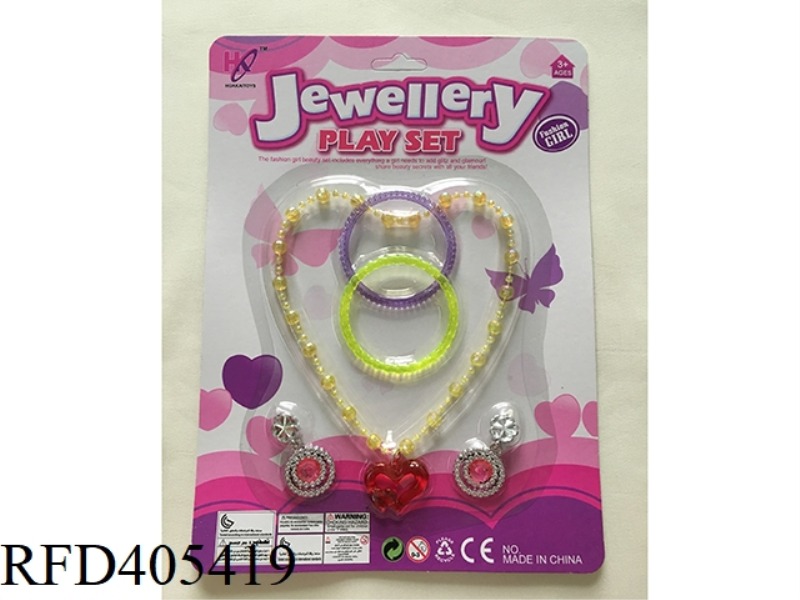 JEWELRY NECKLACE + BRACELET