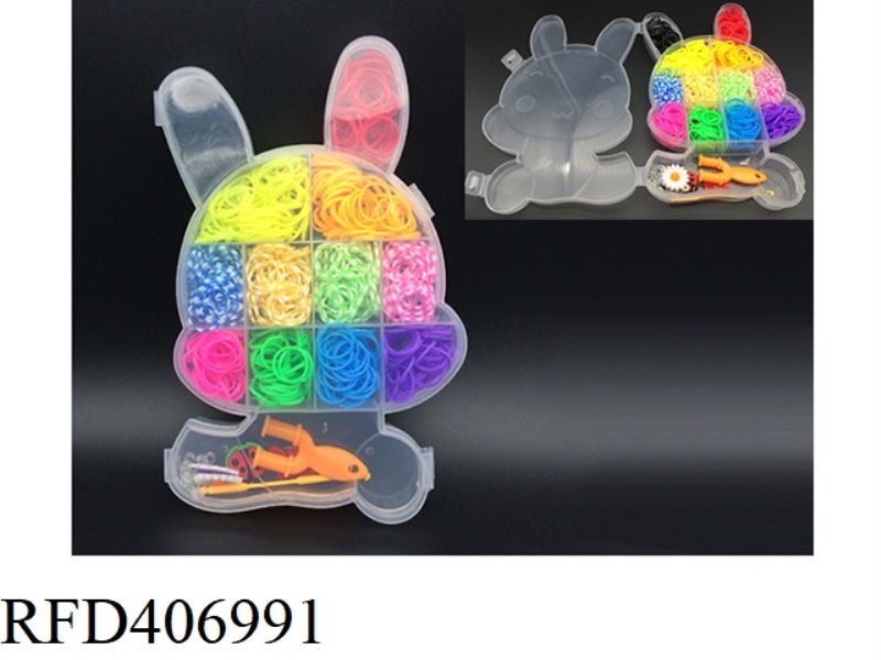 BUNNY BOX GIRL RUBBER BAND