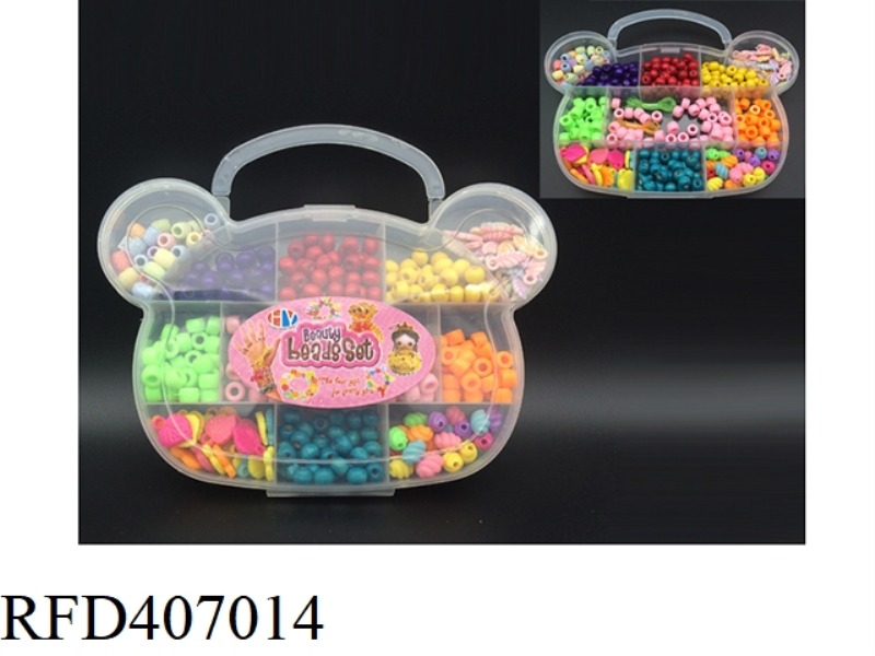 LITTLE BEAR BOX GIRL BEADS