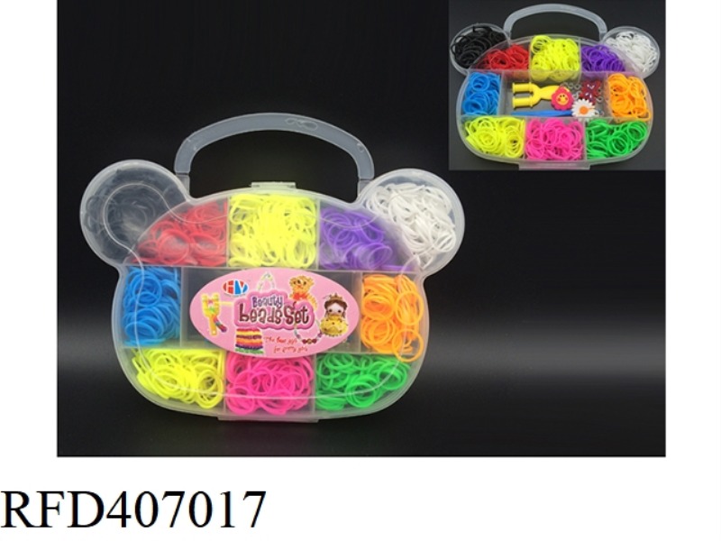 LITTLE BEAR BOX GIRL RUBBER BAND