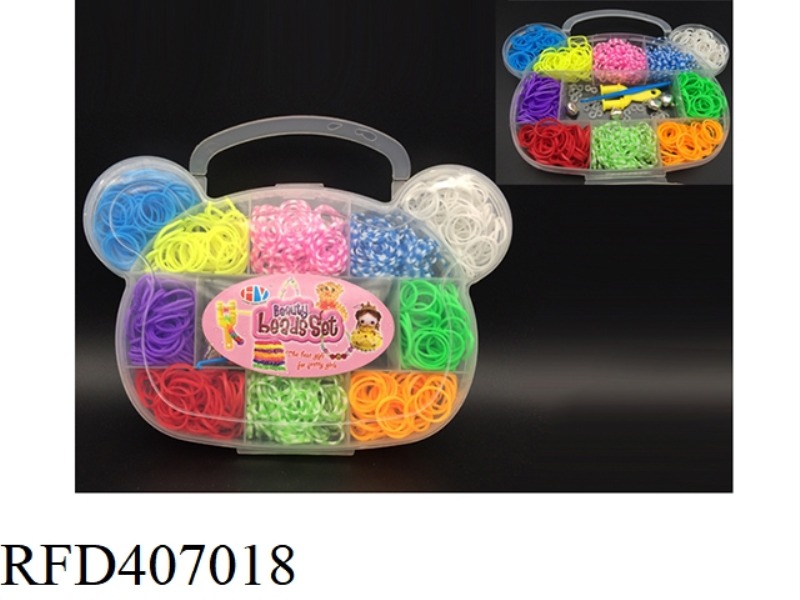 LITTLE BEAR BOX GIRL RUBBER BAND