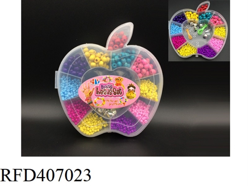 APPLE BOX GIRL BEADING