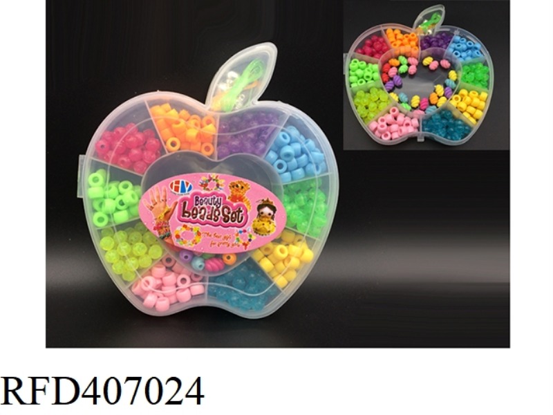 APPLE BOX GIRL BEADING