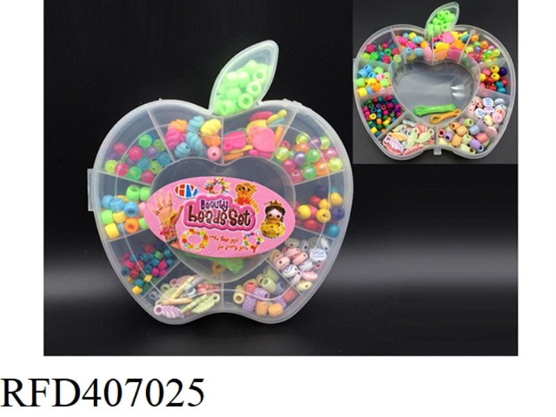 APPLE BOX GIRL BEADING