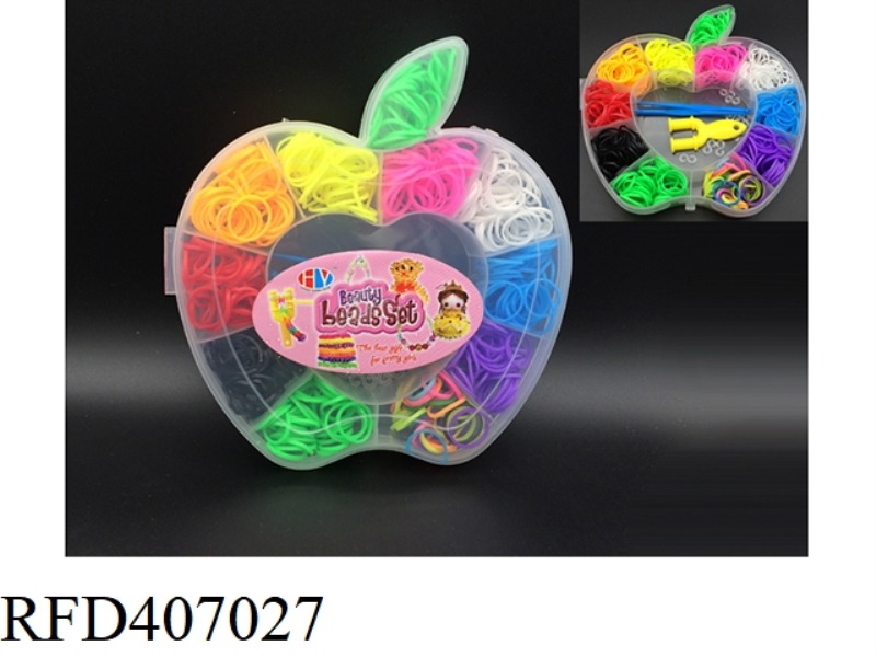 APPLE BOX GIRL RUBBER BAND