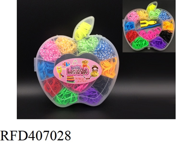 APPLE BOX GIRL RUBBER BAND