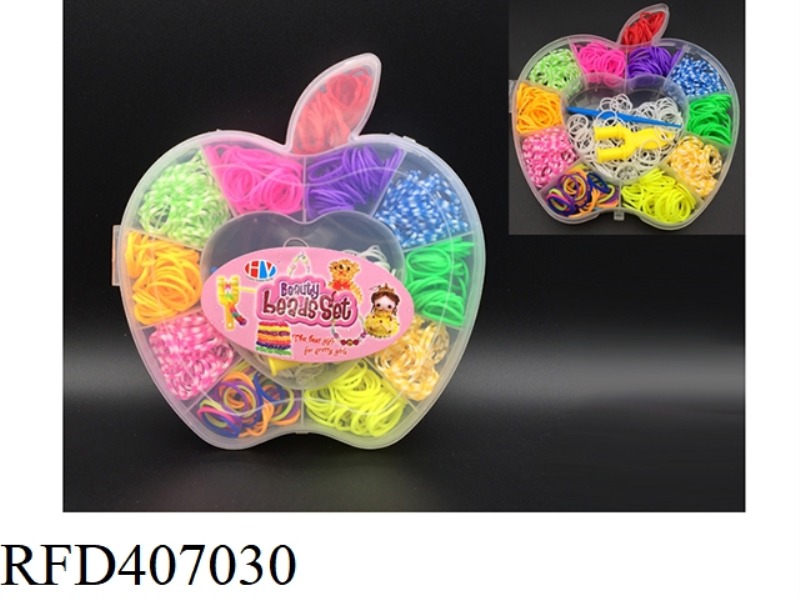 APPLE BOX GIRL RUBBER BAND