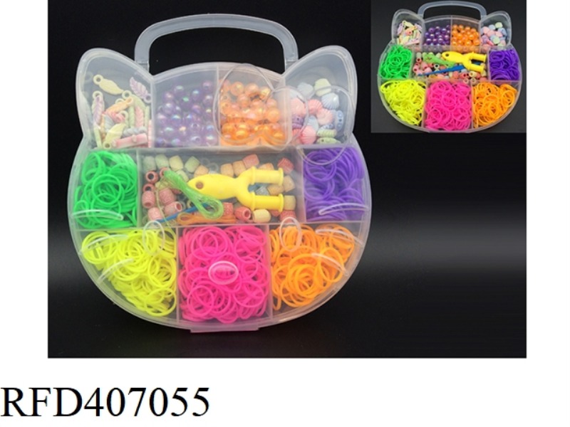 GIRL BEADING + RUBBER BAND