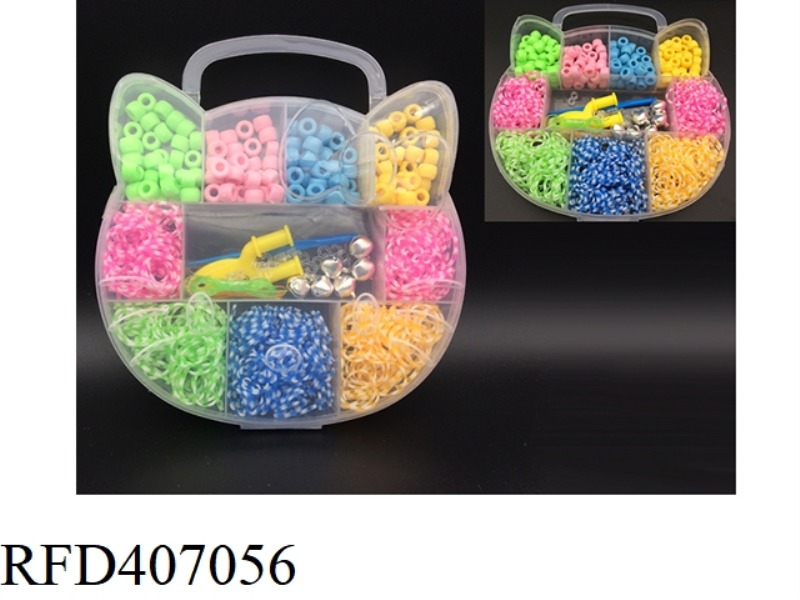 GIRL BEADING + RUBBER BAND