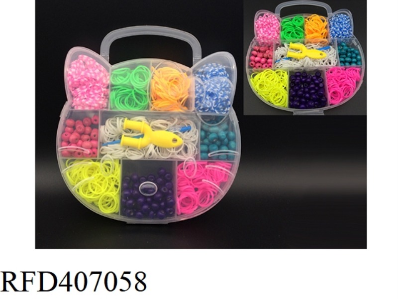 GIRL BEADING + RUBBER BAND