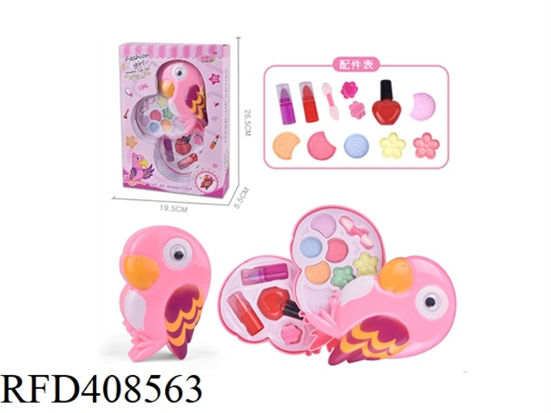 TWO-TIER PARROT BIRD MAKEUP