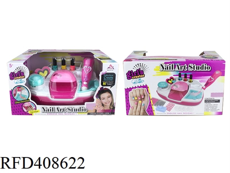 HAIR DRYER NAIL PEN SET
