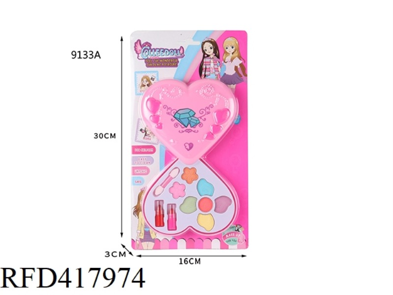 BIG PEACH HEART CHILDREN'S MAKE-UP COSMETICS