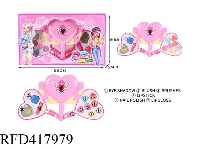 LOVE KEY CHILDREN'S MAKE-UP COSMETICS SET