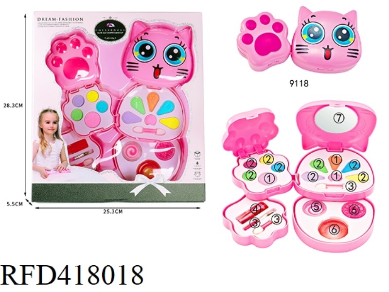 MODIFIED CAT CHILDREN'S MAKE-UP COSMETICS