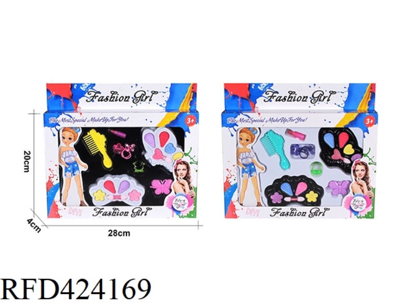 (MAKE-UP) FLYING BUTTERFLY, COLLAR FLOWER