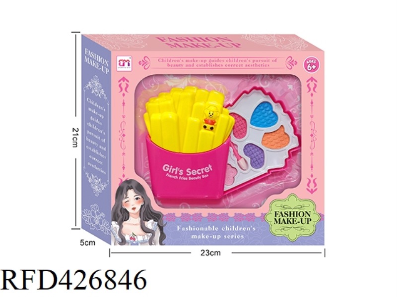 FRENCH FRIES SINGLE LAYER CHILDREN'S COSMETICS