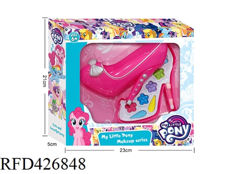 HIGH-HEELED SHOES SINGLE LAYER CHILDREN'S COSMETICS