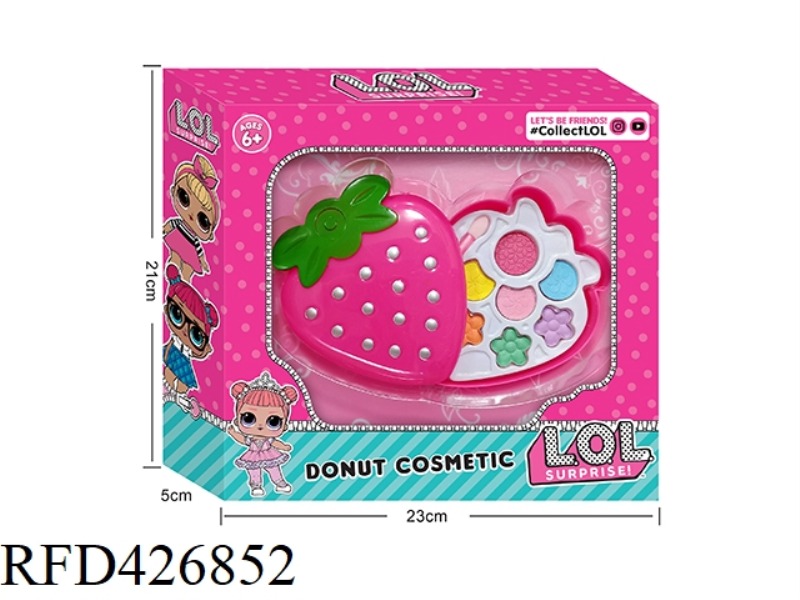 STRAWBERRY SINGLE LAYER CHILDREN'S COSMETICS