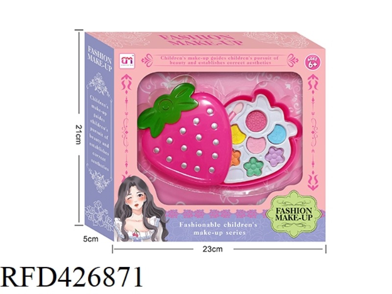 STRAWBERRY SINGLE LAYER CHILDREN'S COSMETICS