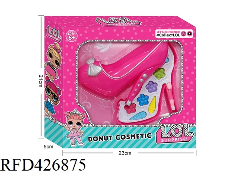 HIGH-HEELED SHOES SINGLE LAYER CHILDREN'S COSMETICS
