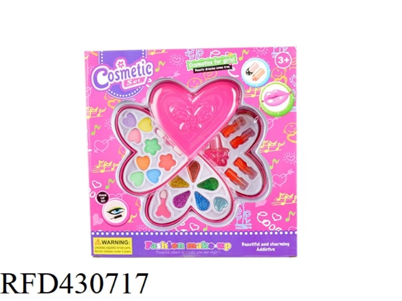 THREE LAYERS OF PEACH HEART COSMETICS