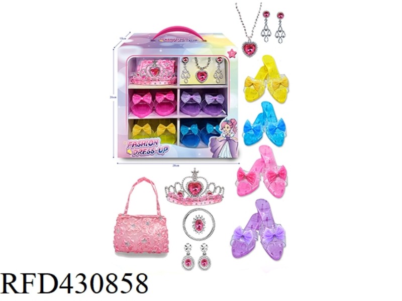 PRINCESS DRESS UP ORNAMENT GIFT BOX SET