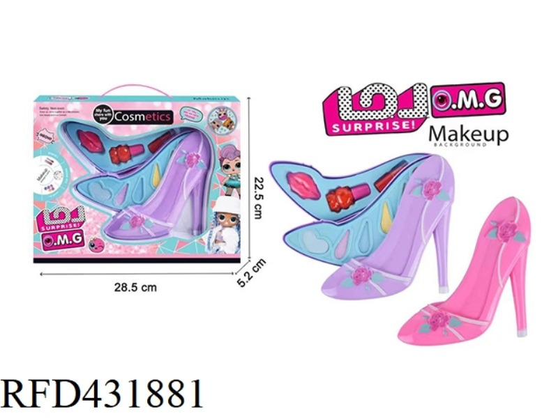 TWO-STORY HIGH-HEELED SHOES MAKE-UP