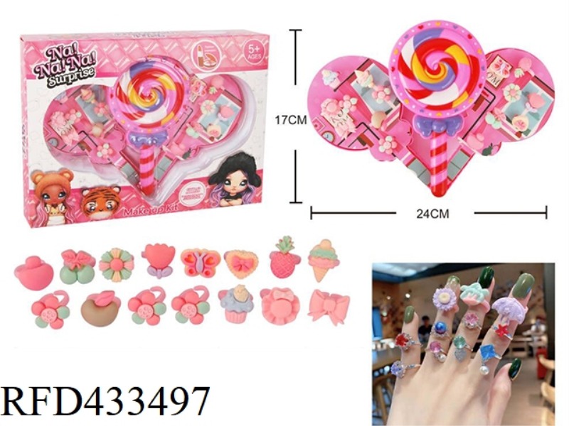 LOLLIPOP KIDS RING SET