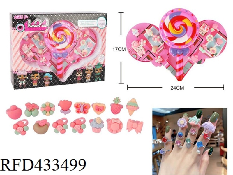 LOLLIPOP KIDS RING SET
