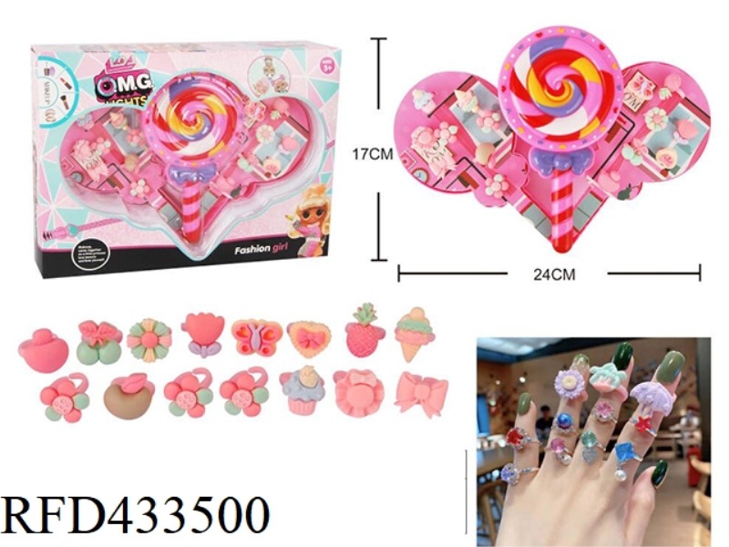 LOLLIPOP KIDS RING SET